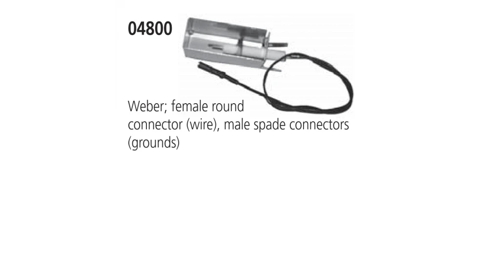 04800 BBQ Electrode - Ducane/Weber 3 04800 BBQ Electrode - Ducane/Weber