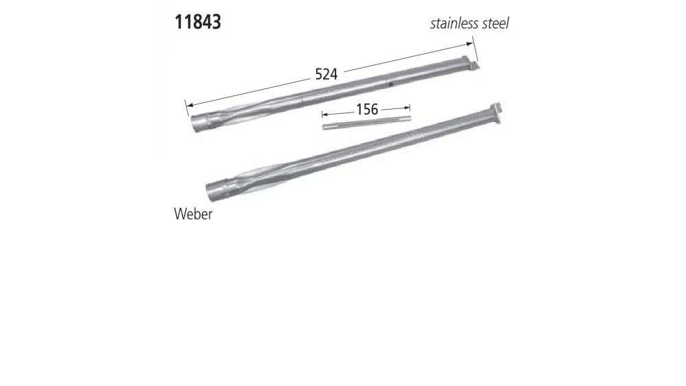 11843 BBQ Burner - Weber 3 11843 BBQ Burner - Weber