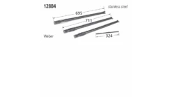 128B4 BBQ Burner - Weber