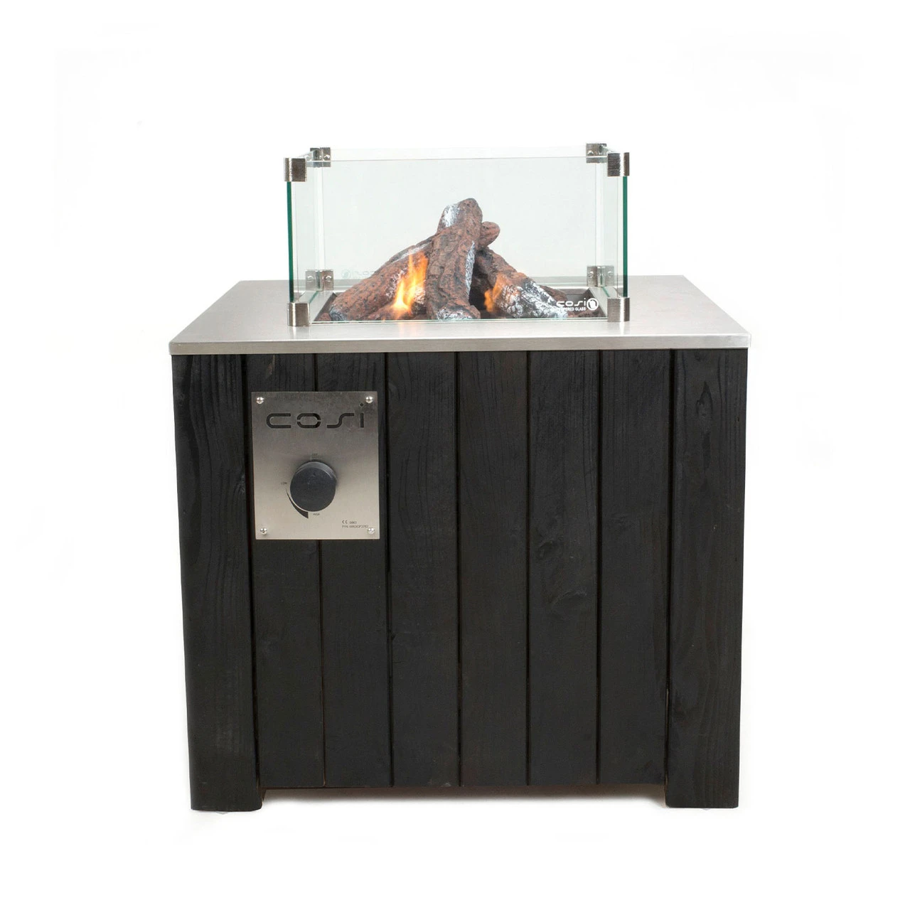 Cosicube 70 Black With Glass 4 Cosicube 70 Black With Glass - Image 2