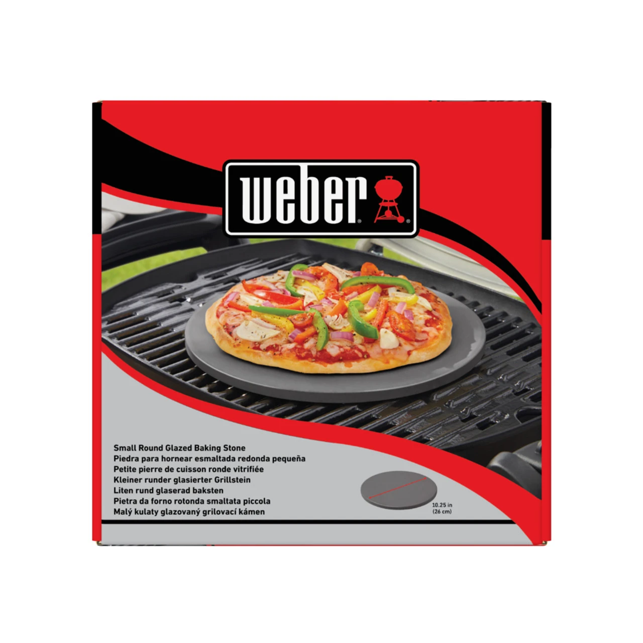 Weber® Glazed Baking Stone, 26cm 4 Weber® Glazed Baking Stone, 26cm - Image 2