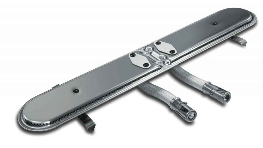 BBQ Grill Pro 19' Twin Stainless Steel Bar Burner With 2 Flexible 7.5'/10.5' Venturis 3 BBQ Grill Pro 19' Twin Stainless Steel Bar Burner With 2 Flexible 7.5'/10.5' Venturis