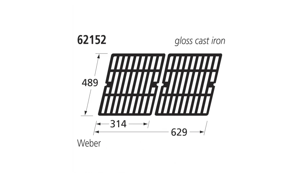 62152 BBQ Grill - Weber 3 62152 BBQ Grill - Weber