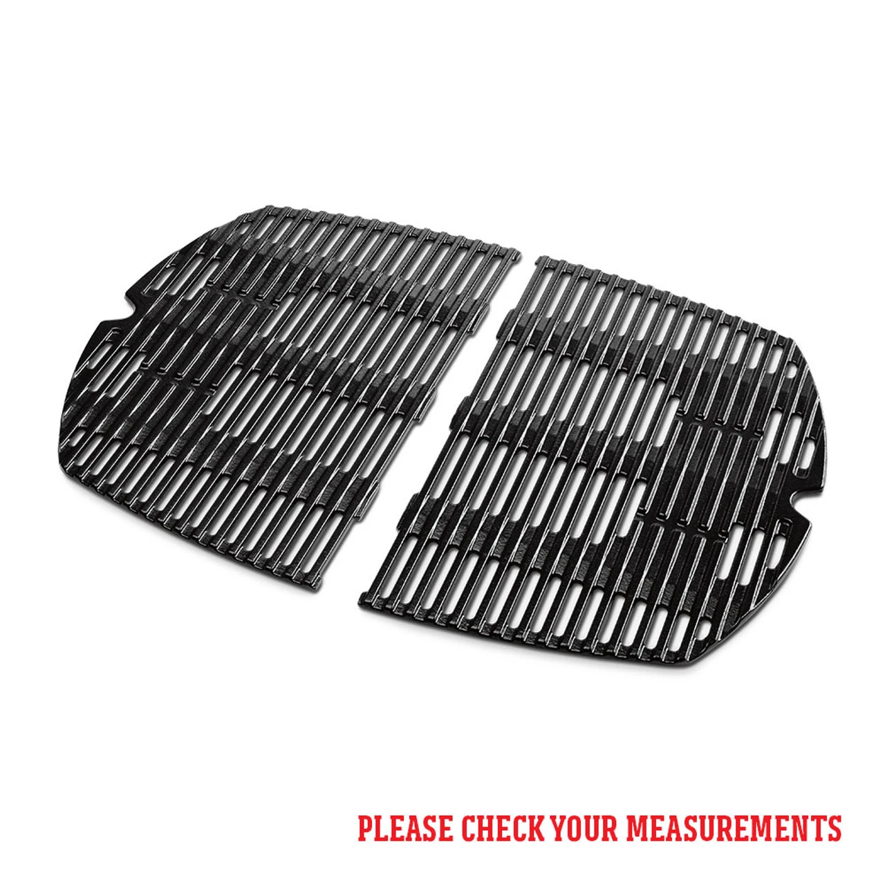 Weber® Porcelain-Enamelled Cast Iron Cooking Grates For Q 300/3000 Series 4 Weber® Porcelain-Enamelled Cast Iron Cooking Grates For Q 300/3000 Series - Image 2