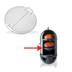 47cm Weber® Smokey Mountain Cooker Middle Cooking Grate 7 47cm Weber® Smokey Mountain Cooker Middle Cooking Grate -Kitchen Grill Store 85042 3 56462.1626696462