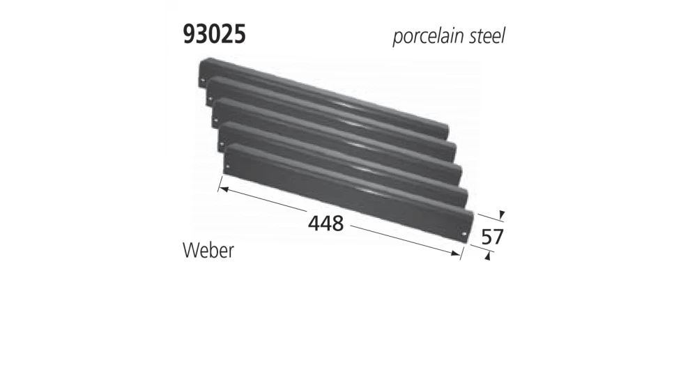 93025 BBQ Heat Plates - Weber 3 93025 BBQ Heat Plates - Weber