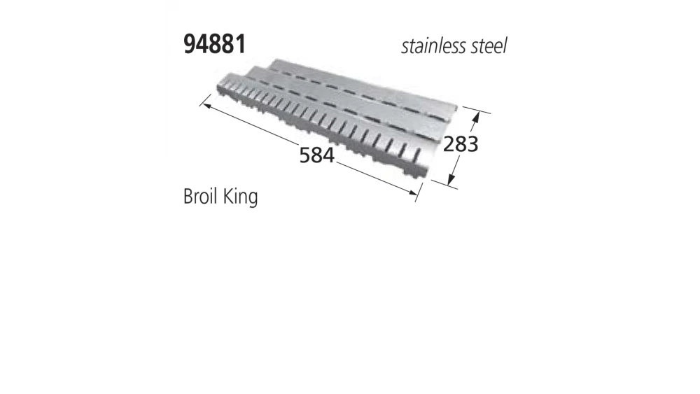 94881 BBQ Heat Plate - Sterling/Broil King 3 94881 BBQ Heat Plate - Sterling/Broil King