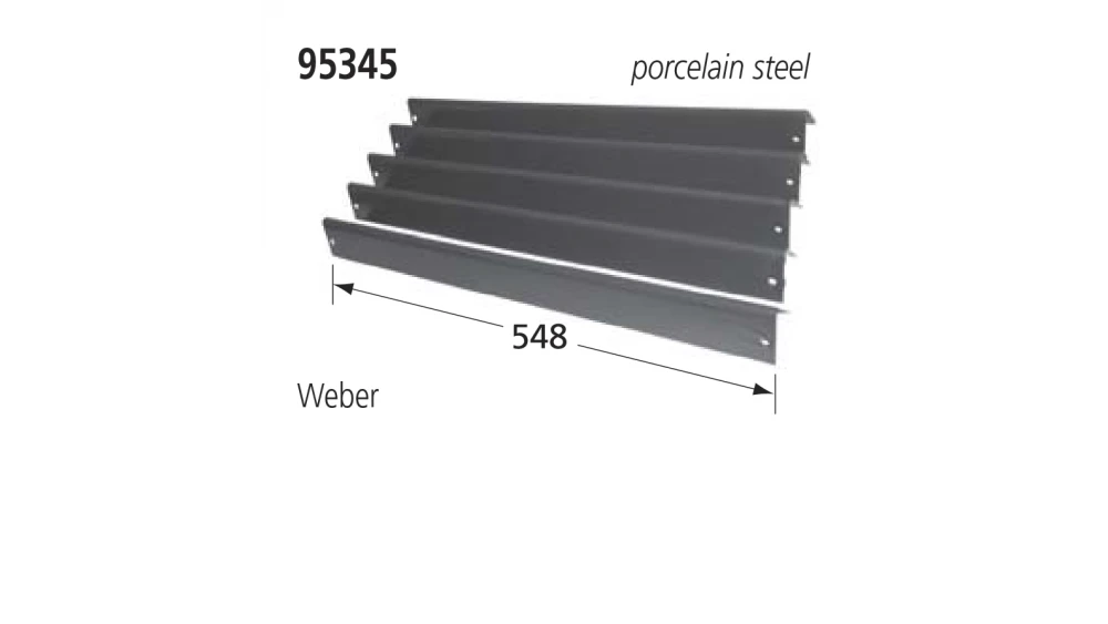 95345 BBQ Heat Plates - Weber 3 95345 BBQ Heat Plates - Weber