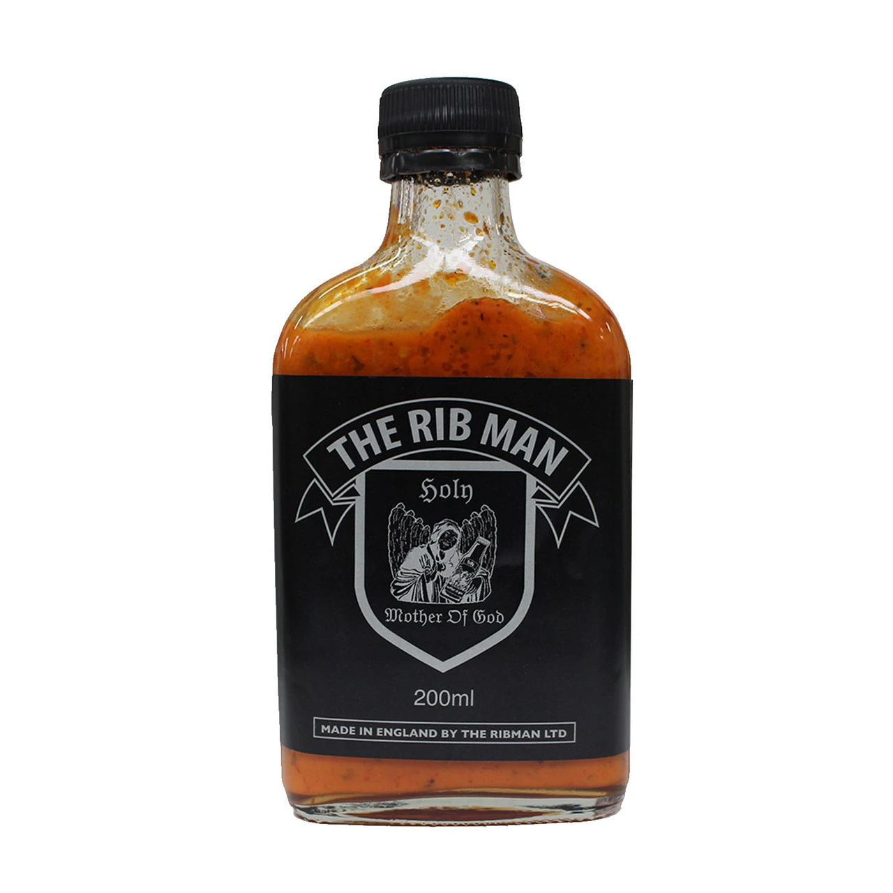 The Rib Man Holy Mother Of God Hot Sauce 200ml 3 The Rib Man Holy Mother Of God Hot Sauce 200ml