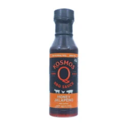 Kosmos' Q Honey Jalapeño BBQ Sauce - 439g (15.5 Oz)