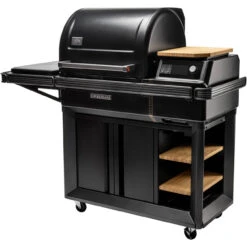 Traeger Timberline With WiFIRE Controller -Kitchen Grill Store Timberline Angled Closed web 00488.1669903853