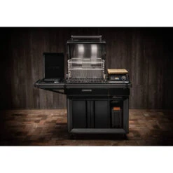 Traeger Timberline With WiFIRE Controller -Kitchen Grill Store Timberline Open pellet bin 40863.1669903853