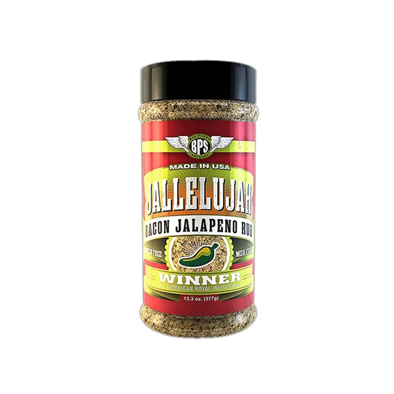 Big Poppa Smokers 'Jallelujah' Bacon Jalapeno Rub - 187g (6.6oz)