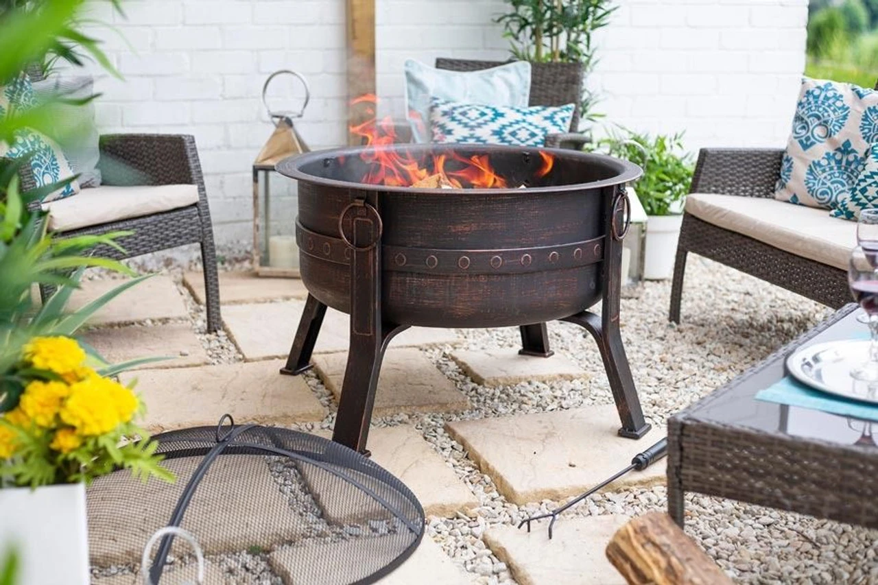 Brava Steel Branded Firepit 4 Brava Steel Branded Firepit - Image 2
