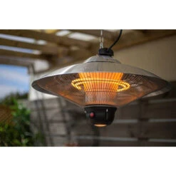 Hanging Silver Halogen Heater -Kitchen Grill Store hanging silver halogen heater 2 50712.1649850208