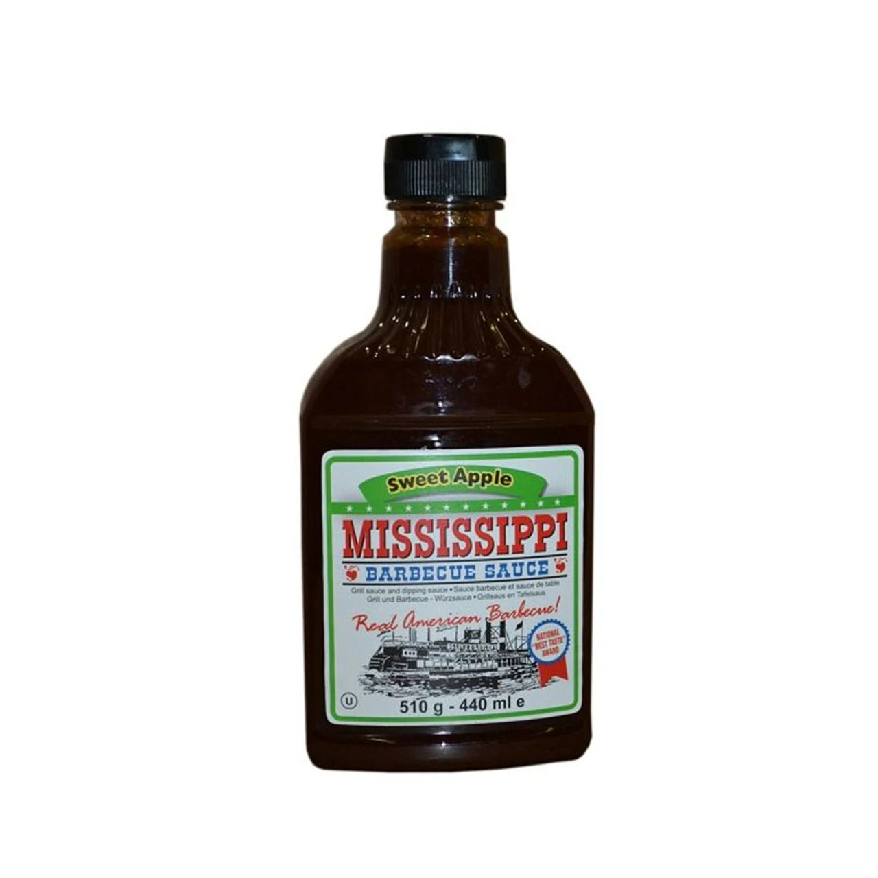 Mississippi Barbecue Sauce Sweet Apple 510g