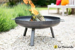 Pittsburgh Industrial Firepit, Small (H:30 X D:60cm) -Kitchen Grill Store pittsburgh industrial firepit small 1 76025.1649849472