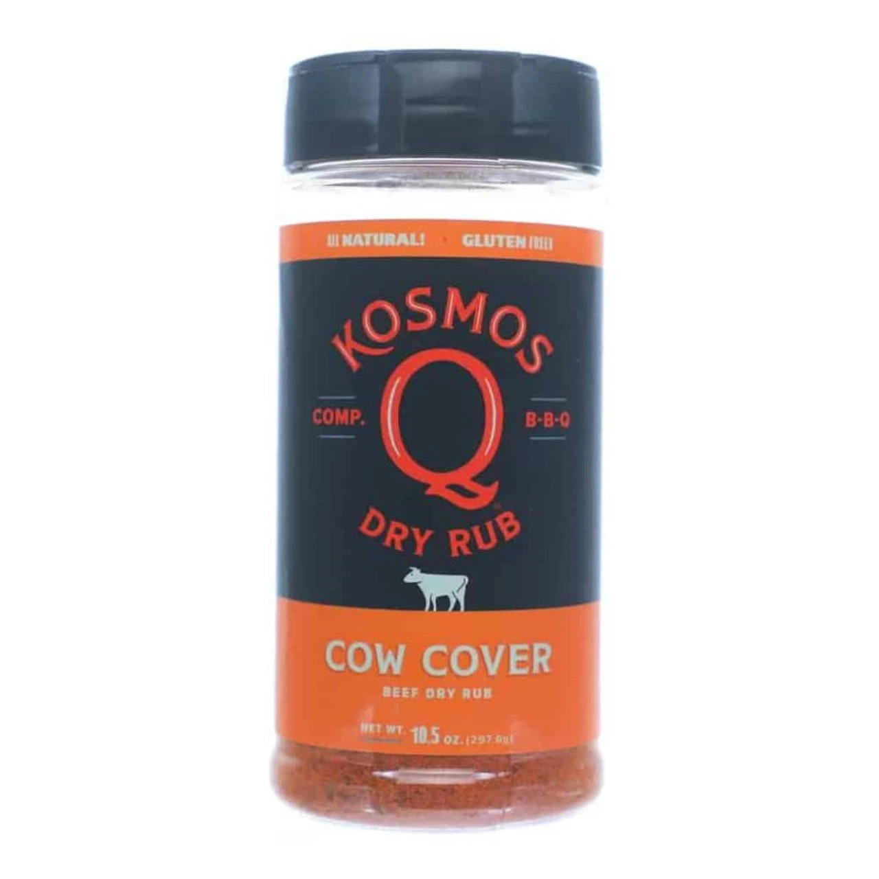 Kosmo's Q 'Cow Cover' BBQ Rub - 310g (10.5oz) 3 Kosmo's Q 'Cow Cover' BBQ Rub - 310g (10.5oz)