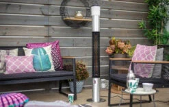 Silver Tower Electric Heater With Built-in Bluetooth Speaker -Kitchen Grill Store silver tower electric heater with built in bluetooth speaker 92978.1628065853