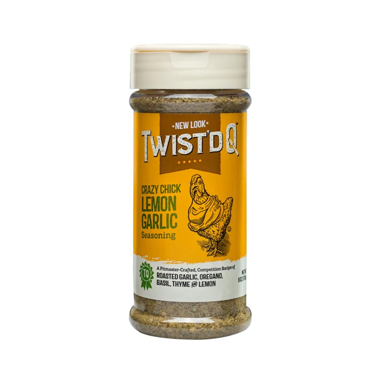Twist'd Q 'Crazy Chic' Lemon Garlic Seasoning - 170g (6oz) 3 Twist'd Q 'Crazy Chic' Lemon Garlic Seasoning - 170g (6oz)