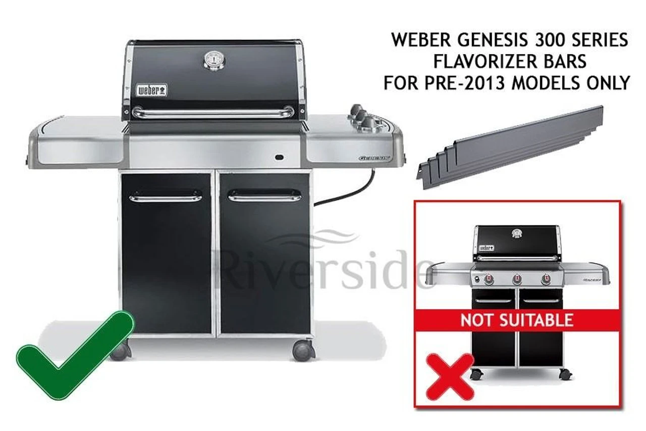 Weber® Porcelain-Enamelled Genesis® 300 Series Flavorizer Bars (Pre-2013) - Image 2