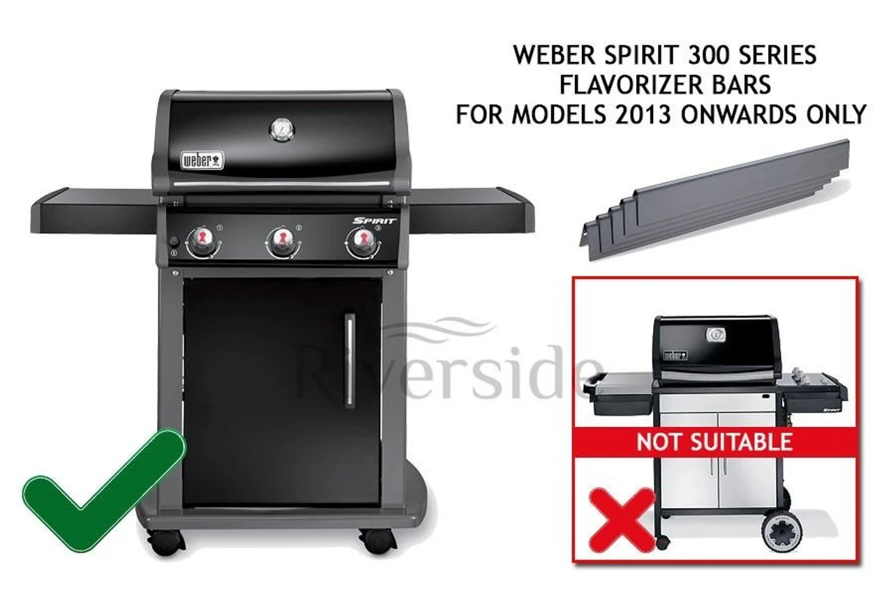 Weber® Porcelian Enamelled Flavorizer Bars Spirit 3 Burner - Image 2