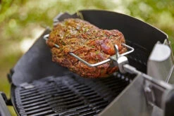 Weber® Q 3000 / 300 Series Rotisserie -Kitchen Grill Store weber q 3000 300 series rotisserie in action 13951.1626952666