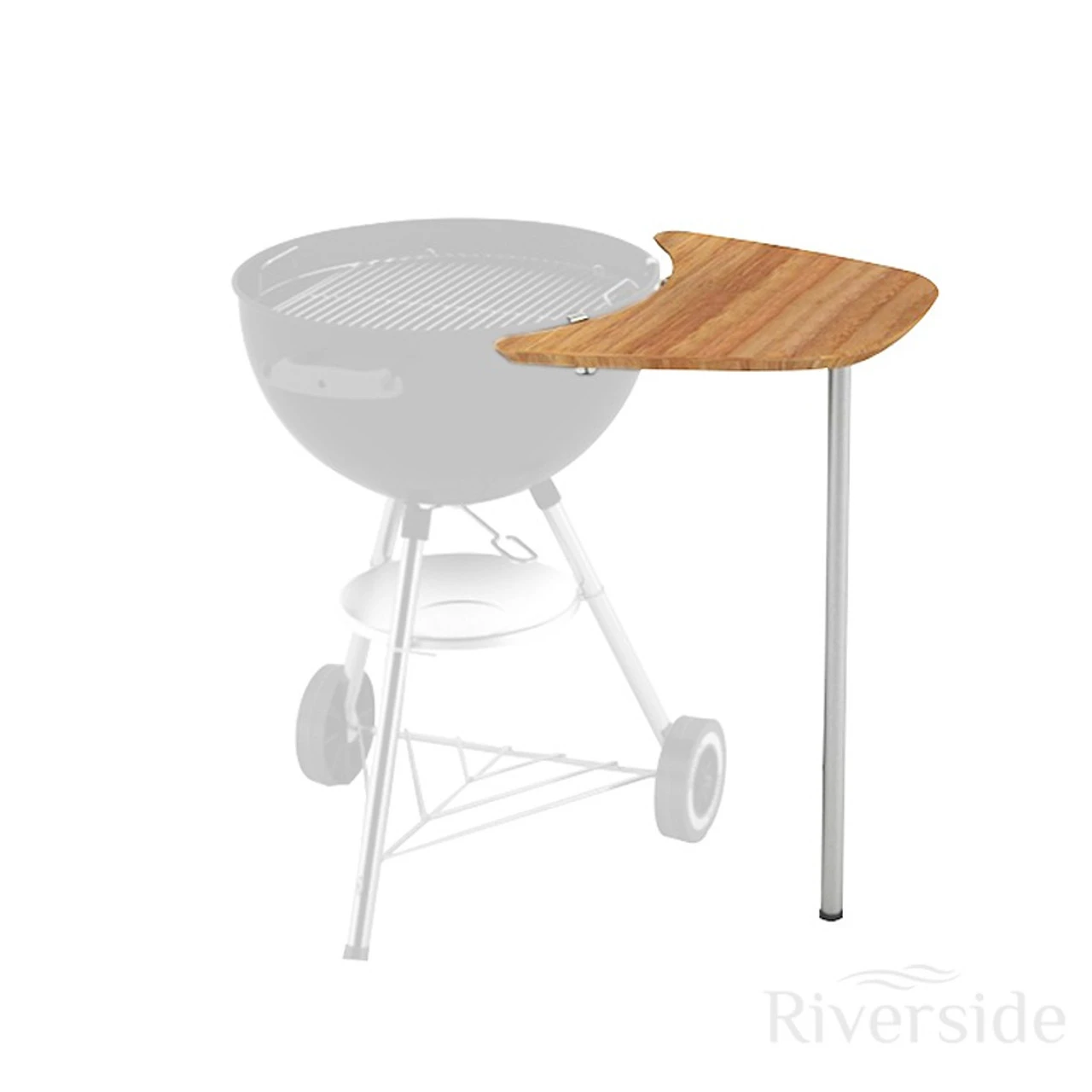 Weber® Sidekick Bamboo Table (For 47cm & 57cm BBQs) 3 Weber® Sidekick Bamboo Table (For 47cm & 57cm BBQs)