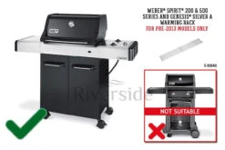 Weber® Spirit 200 & 500 Series / Genesis® Silver A Warming Rack -Kitchen Grill Store weber spirit 300 spirit 500 series warming rack guide 90727.1627825375