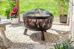 Wildfire Steel Firebowl W/Grill 61cm -Kitchen Grill Store wildfire steel firebowl4 75054.1649849342